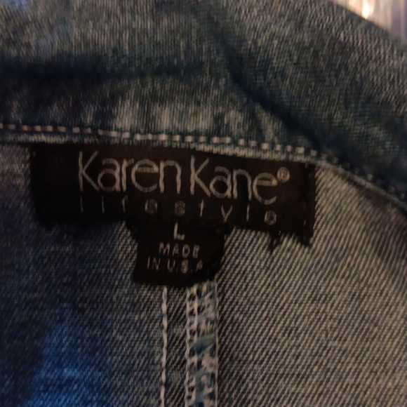 Karen Kane large vintage jacket made in USA 🇺🇸 - Picture 3 of 4